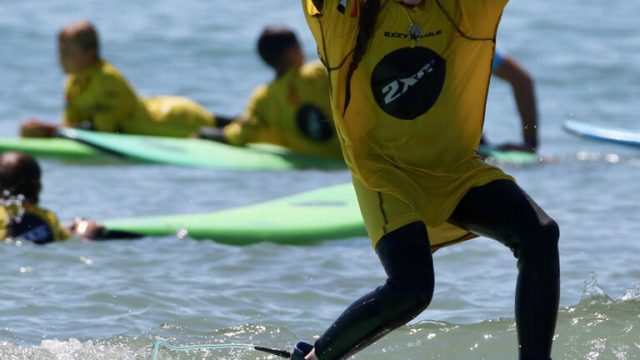 THE LEARN TO SURF COURSE AT 2XS, WEST WITTERING