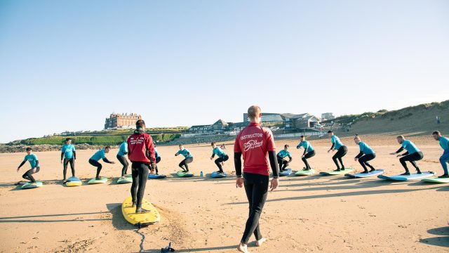 Fistral Beach Surf School, Fistral Beach